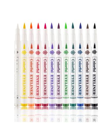 Tikatti 12 Color Pen Eyeliner Set - Buy Online on GoSupps.com