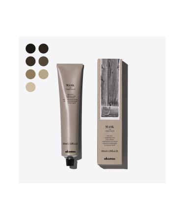 Davines Mask with Vibrachrom Paraben-Free Colorfast Hair Dye 3.38fl.oz (55.0-Intense Light Brown) ECBeauty-X299
