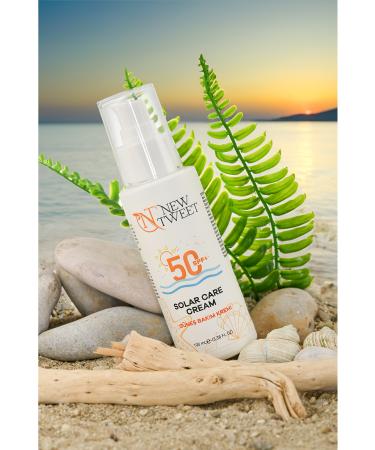 new tweet Sun Cream and Sun Care Cream (HIGH ANTI-STAIN PROTECTION) Spf50 100ml
