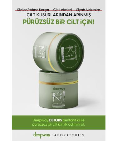 Deep Way Deepway Bentonite Powder Clay Acne Net: 175 gr