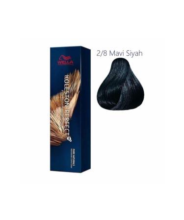 Wella Koleston Perfect Me 2/8 Blue Black Hair Dye 60 ml KeyProduct1177
