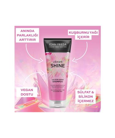 John Frieda Vibrant Shine Shampoo - Buy Online on GoSupps.com