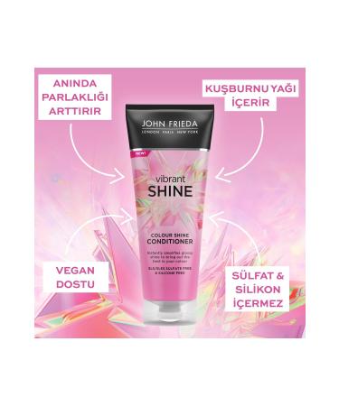 John Frieda Vibrant Shine Brightening Conditioner - Buy Online on GoSupps.com