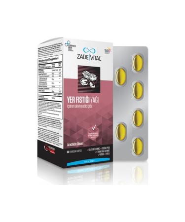 Zade Vital Peanut Oil 60 Softgels