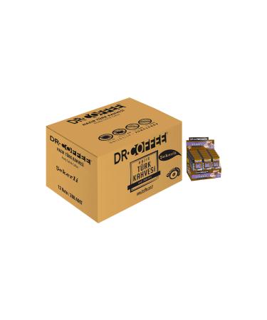 Drcoffee Instant Turkish Coffee with Sugar 11Gr 24 pcs 12 Boxes