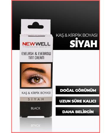 New Well Eyebrow & Eyelash Dye - Black 8680923320915