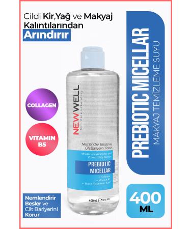 New Well Prebiotic Micellar-make-up Cleansing Water 400ml