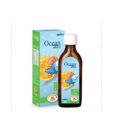 Ocean Orzax Honey and Orange Fish Oil 150 ml