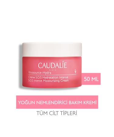 Caudalie Vinosource-Hydra Intensive Moisturizing Care Cream for Sensitive and Dry Skin 50ml - Buy Online on GoSupps.com