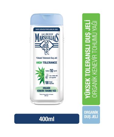 Le Petit Marseillais LPM Skin Protection Organization Shower Gel Hemp Seed Oil 400ML