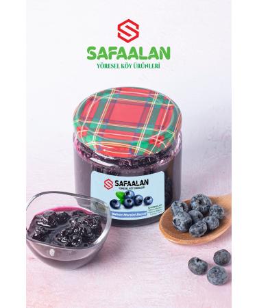 safaalan local Traditional Blueberry Jam 420 Gr.