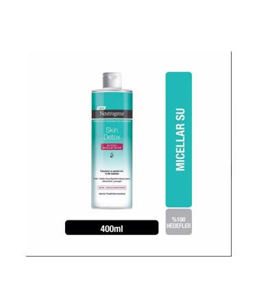 Neutrogena Make-Up Remover Water Hydro Boost Triple Action Micellar 400 ml