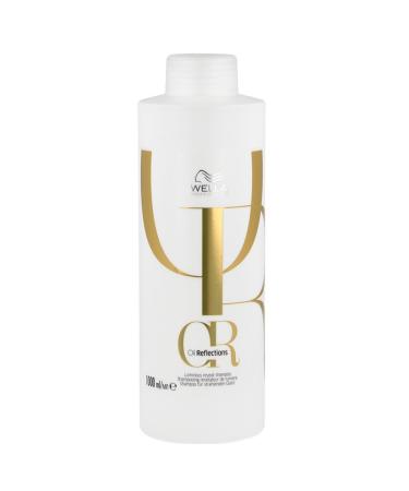 wella Professionals Oil Reflections Moisturizing Shine Shampoo for All Hair Types 1000 ML.