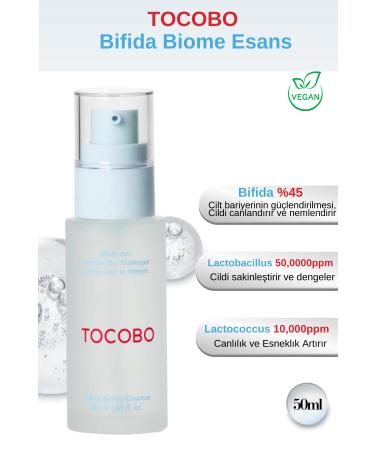 TOCOBO Bifida Biome Essence.Probiotic Complex Barrier Strengthening Concentrate Repair Essence 50ml - Buy Online on GoSupps.com