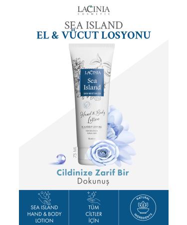 Lacinia HAND AND BODY LOTION - SEA ISLAND 75 ml