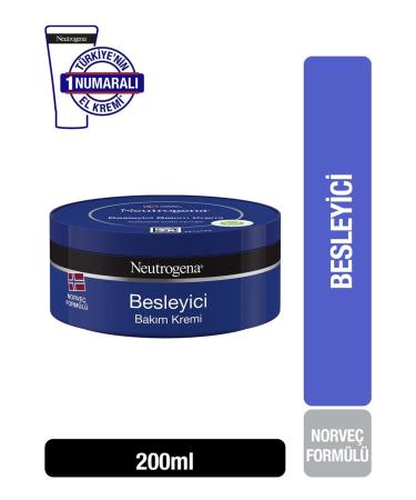 Neutrogena Norwegian Formula Nourishing Care Cream 200ml (Set of 5) - Buy Online on GoSupps.com