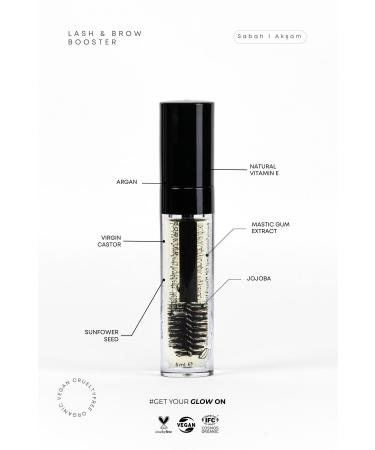 VERSEW Organic Nourishing Eyebrow / Eyelash Strengthening Serum 5 ml - Buy Online on GoSupps.com