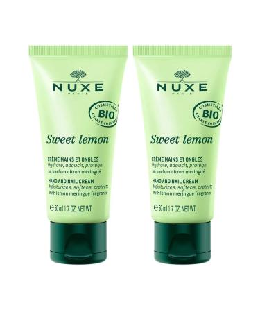 Nuxe Sweet Lemon Hand & Nail Cream 50 ml 2-pack