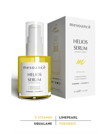 Mesoance Helios Skin Serum Moisturizing Anti-Blemish and Anti-Acne Antioxidant Vitamin C Serum - 30 ml