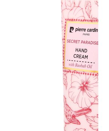 Pierre Cardin Secret Paradise Moisturizing Hand Cream with Baobab Oil and Vitamin E - 75 ML - Buy Online on GoSupps.com