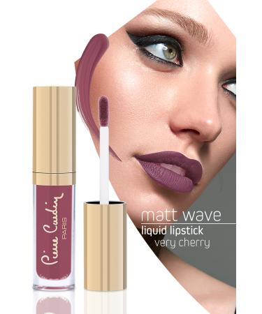 Pierre Cardin Matt Wave Liquid Lipstick Mat Likit Ruj Very Cherry