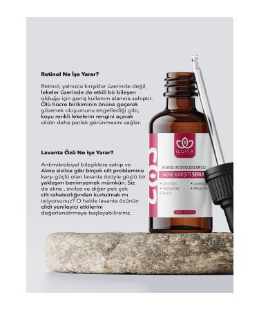 iluvia Anti-Acne Pimple and Blackhead Retinol Hyaluronic Acid Skin Serum 60 Ml. - Buy Online on GoSupps.com