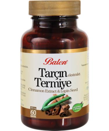 Balen Cinnamon Extract & Termiye Capsule 375 Mg 60 Capsules