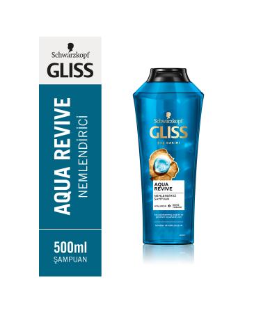 Gliss Aqua Revive Moisturizing Shampoo with Hyaluron and Seaweed 500ml--NTRL--990