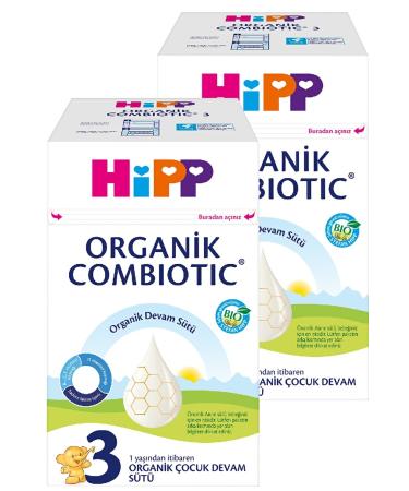 Hipp 3 Combiotic Organic Follow-On Milk 800 gr X 2 Pieces