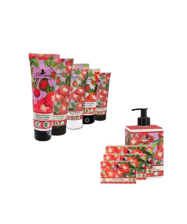 Florinda Mosaic Rosa Rose Flavored Set of 9