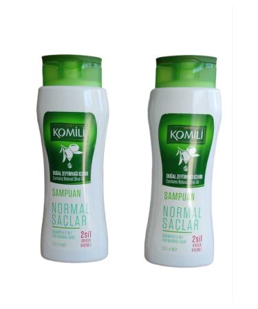 Komili KOM L (2IN1 WITH CREAM) NORMAL HAIR SHAMPOO 500 ML (2 PIECES)