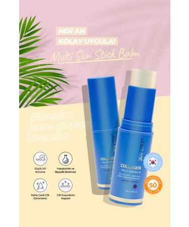 LEBELAGE Anti-Wrinkle Stick Sunscreen for Dry Skin Collagen Sun Balm Spf 50 /pa - Buy Online on GoSupps.com