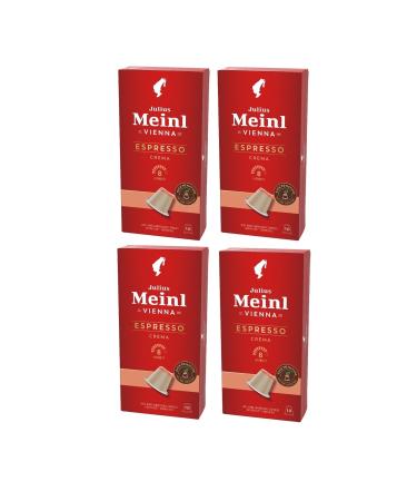 Julius Meinl Espresso Crema Capsule Coffee 10 Pieces (4 Packs)