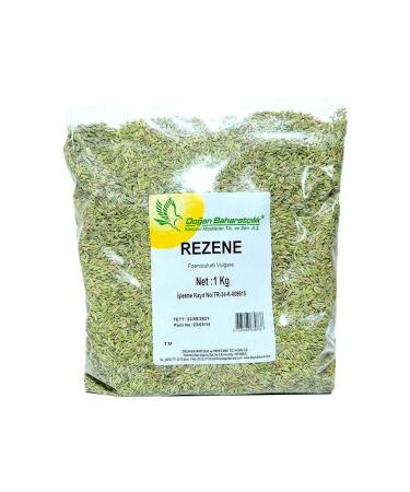SKY WHOLESALE Natural Fennel Seeds 1000 gr Package