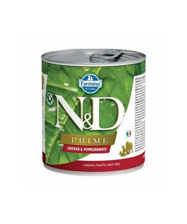 N & D Prime Chicken Pomegranate Grain-Free Adult Dog Canned Food 285 gr