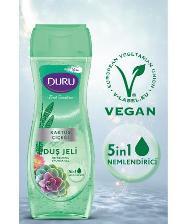 Duru Fresh Sensations Cactus Flower Shower Gel 3x450ml - Buy Online on GoSupps.com