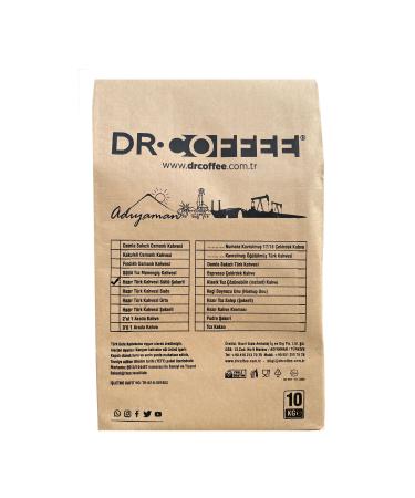 Drcoffee Instant Turkish Coffee Milk Sugar 10 Kg Bag