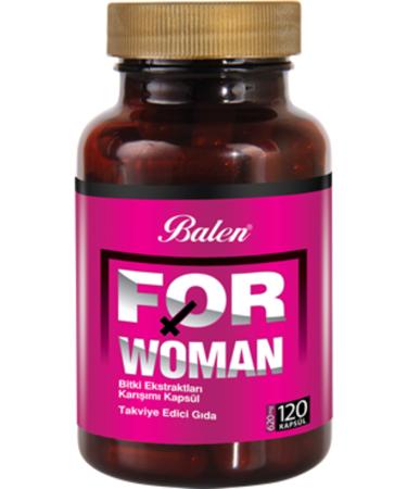 Balen Forwoman Plant Extracts Mixture 620 Mg 120 Capsules