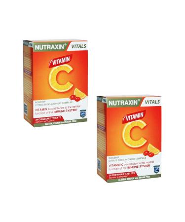 Nutraxin Vitamin C 28 Chewable Tablets 2 Pieces