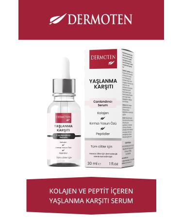 Dermoten Anti-Aging Serum Collagen Skin Care Serum 30 Ml