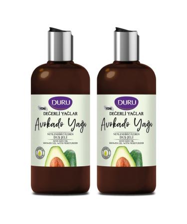 Duru Precious Oils Moisturizing Avocado Oil Shower Gel 2x500ml