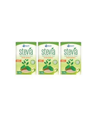 Balen Stevit Stevia & Chicory Root Extract 100 Gr X 3 Pieces