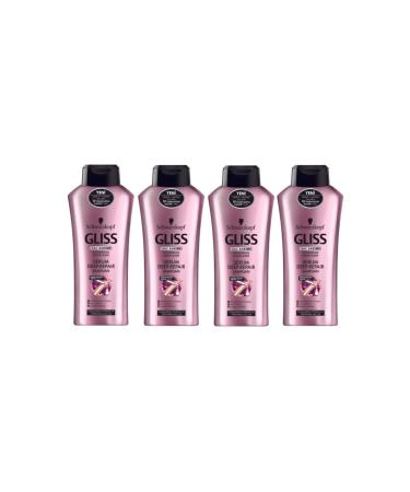 Gliss Serum Deep Repair Shampoo 360 Ml X 4 Pieces