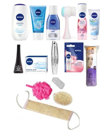 NIVEA Bride Engagement Dowry Bundle Set - Bride Make-up Set Without Box 15 Pieces