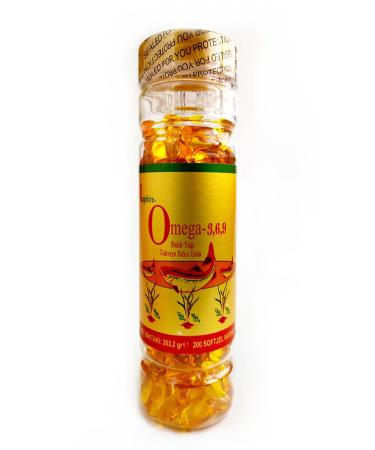 SAPPHIRE Omega-3 6 9 200 Capsules