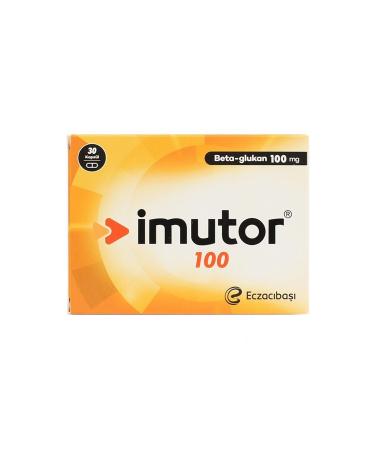 Imutor Beta Glucan 100 Mg 30 Capsules