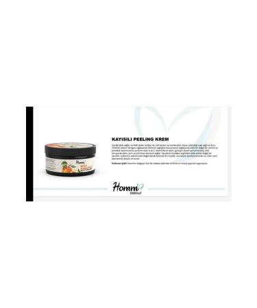 Homm Life Homm Life Apricot Peeling Cream 100 Ml - Buy Online on GoSupps.com