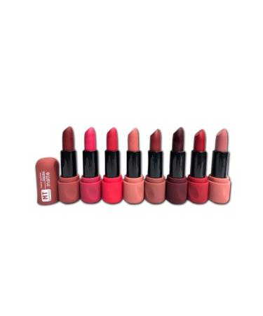 MUJGAN Matte 8-Piece Lipstick Set - Mt