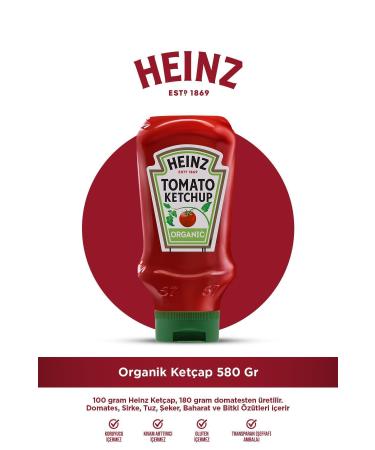 Heinz Organic Ketchup 580 Gr