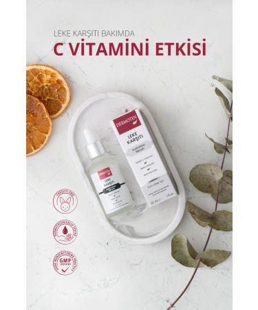 Dermoten Anti-Spot Skin Brightener Arbutin Niacinamide and Vitamin C Skin Care Serum 30 ml - Buy Online on GoSupps.com